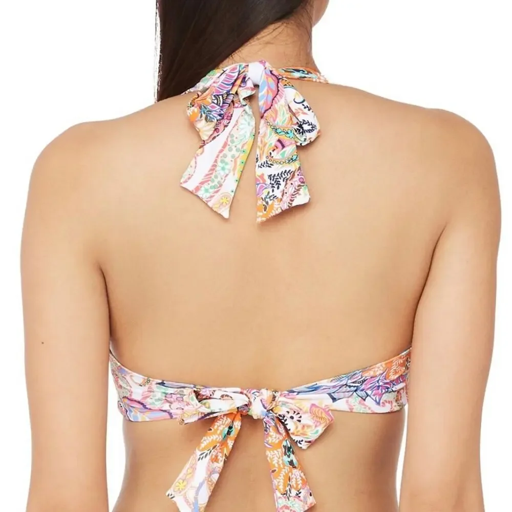 Ralph Lauren Majestic Paisley Bikini Top Size 12